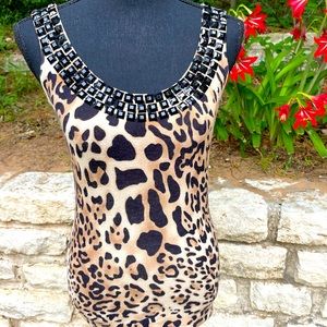 Leopard print, Tank Top, size S